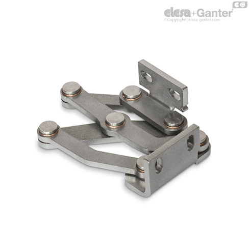 GN 7237-L Multiple-Joint Hinges Fixing angle piece left